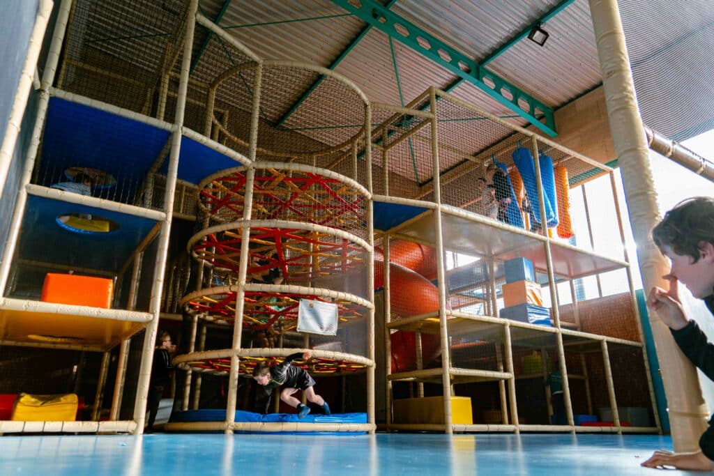 KidiSPORT Lempdes parcours aventure toboggan enfant